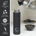 Insulated Tea Infuser Bottle, 15 oz