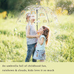 Kids Clear Bubble Dome Umbrella