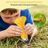 Microscopio para niños - Microscopio portátil Buggy Lens 1000X para niños, miniscopio de fotos y video, microscopio de bolsillo, pantalla digital de 2'' | Ideal para niños y niñas de 3 a 12 años