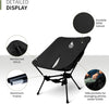 Ultralight Low-Back Folding Camping Chair