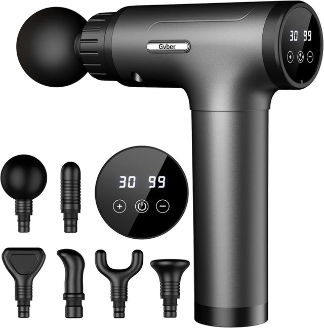 Percussion Massage Gun with 4 Heads