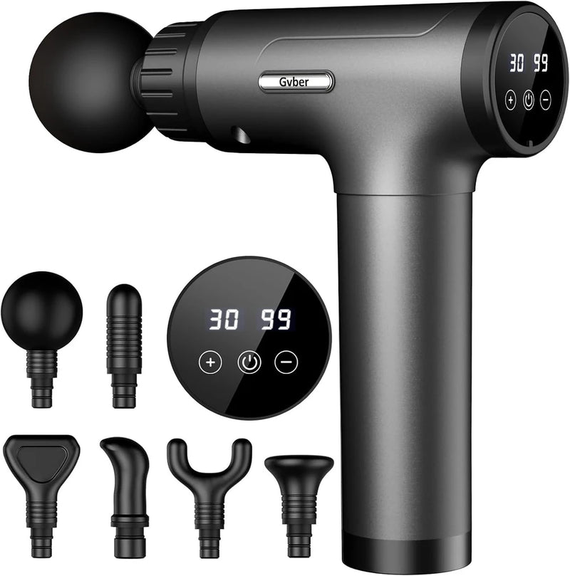 Percussion Massage Gun with 4 Heads
