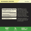Optimum Nutrition Micronized Creatine Monohydrate, Unflavored, 300g