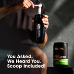 Optimum Nutrition Micronized Creatine Monohydrate, Unflavored, 300g