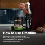 Optimum Nutrition Micronized Creatine Monohydrate, Unflavored, 300g