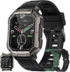 Reloj inteligente original para hombre, linterna, llamadas Bluetooth, reloj de fitness, IP68, resistente al agua, para Android, iOS, reloj inteligente deportivo 2025, nuevo