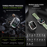 Reloj inteligente original para hombre, linterna, llamadas Bluetooth, reloj de fitness, IP68, resistente al agua, para Android, iOS, reloj inteligente deportivo 2025, nuevo