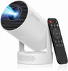 Proyector portátil pequeño de proyección directa para uso doméstico, proyección de 180 grados