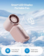Miniventilador portátil de ultra larga duración