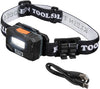 Rechargeable LED Headlamp, 260 Lumens