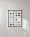 Pósteres de videojuegos retro para pared, arte de pared de videojuegos y póster de gamer | Decoración gamer para habitación de niños | Arte de pared gamer (controlador, marco negro de 16x20)