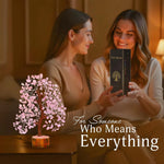 Árbol de cristales de cuarzo rosa | Árbol de chakra rosa | Cristales curativos | Decoración para sala de meditación | Decoración espiritual | Regalos de cumpleaños para hermana | Regalos de sanación espiritual | 10 pulgadas