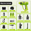 Cordless Portable Pressure Washer with Charger Base