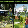 Cordless Portable Pressure Washer with Charger Base