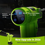 Cordless Portable Pressure Washer with Charger Base