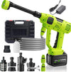 Cordless Portable Pressure Washer with Charger Base