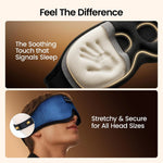 Antifaz con auriculares Bluetooth para dormir, máscara de ojos 3D con auriculares inalámbricos para música, cubierta de algodón para dormir de lado, siestas, insomnio, viajes en avión, meditación, regalo unisex