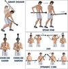 Maza de Acero para Entrenamiento de Fuerza, Soporte para Cuerpo Completo, Músculos, Hombros, Agarres y Antebrazos, Estiramiento 5, 7, 10, 15, 20, 25, 30 LB para Mujer y Hombre