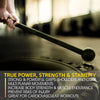 Maza de Acero para Entrenamiento de Fuerza, Soporte para Cuerpo Completo, Músculos, Hombros, Agarres y Antebrazos, Estiramiento 5, 7, 10, 15, 20, 25, 30 LB para Mujer y Hombre
