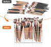 Clear Acrylic Makeup Brush Organizer