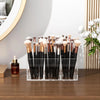 Clear Acrylic Makeup Brush Organizer