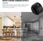 Cámara de seguridad inalámbrica SZDUDU Mini, mini cámara de niñera HD portátil Full HD 720P con visión nocturna, grabación de video y detección de movimiento para uso en el hogar, automóvil, dron, oficina y exteriores