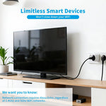 Enchufe inteligente TUYA Wifi o Zigbee3.0 Socket UE 16A/20A Monitor de potencia Función de temporización Control por voz Funciona con Alexa Google Home