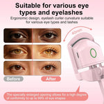 Electric Heated Eyelash Curler